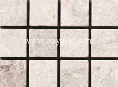 Silver Cloud  Tumbled 100x100x30 mm