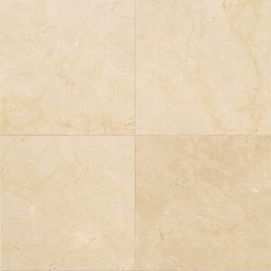 Crema Marfil Premium Polished Marble 150 x 150 mm