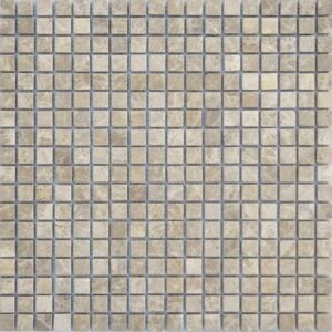 Emprador Light Marble 15 x 15 mm Tumbled