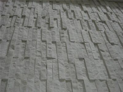 Oysterus Beige Marble Split Face Mosaic